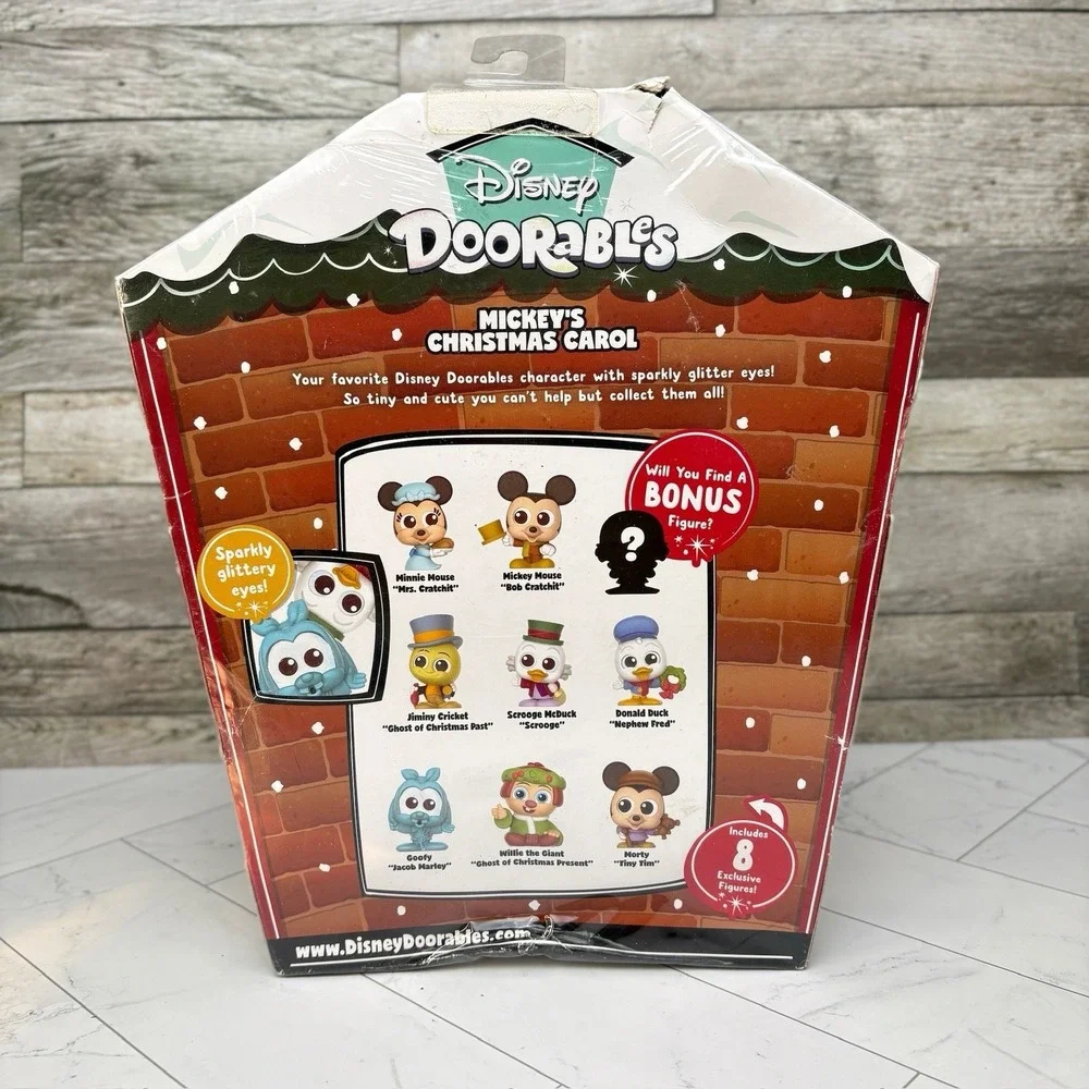 Disney Doorables Mickey Christmas Carol Collector Peek NIB